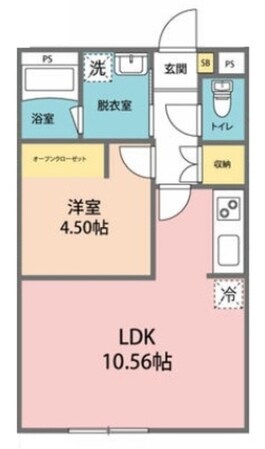 カインドネス元本郷公園の物件間取画像